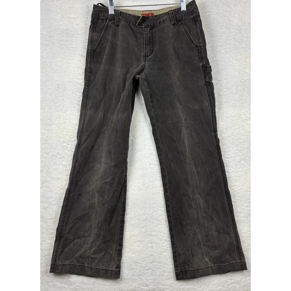 Gray Carpenter Pants Women’s 2 | Grunge Y2K Relaxed Utility Streetwear